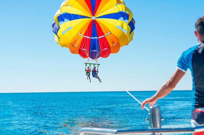 Parasailing en Punta Cana